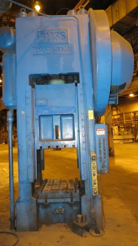 Photo #14 of SURPLUS METALWORKING EQUIPMENT & FURNACES, INCLUDING: 250-TON BLISS PRESS, HYDRAULIC PRESSES, 2004 LK CMM, WHEELABRATOR, ROTARY HEARTH, TEMPERING & HARDING OVENS,  BRIDGE MILL, BANDSAW, CHILLERS, FILTER PRESSES & COMPRESSORS.