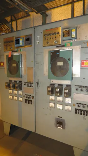 Photo #20 of SURPLUS METALWORKING EQUIPMENT & FURNACES, INCLUDING: 250-TON BLISS PRESS, HYDRAULIC PRESSES, 2004 LK CMM, WHEELABRATOR, ROTARY HEARTH, TEMPERING & HARDING OVENS,  BRIDGE MILL, BANDSAW, CHILLERS, FILTER PRESSES & COMPRESSORS.