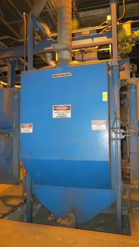 Photo #22 of SURPLUS METALWORKING EQUIPMENT & FURNACES, INCLUDING: 250-TON BLISS PRESS, HYDRAULIC PRESSES, 2004 LK CMM, WHEELABRATOR, ROTARY HEARTH, TEMPERING & HARDING OVENS,  BRIDGE MILL, BANDSAW, CHILLERS, FILTER PRESSES & COMPRESSORS.