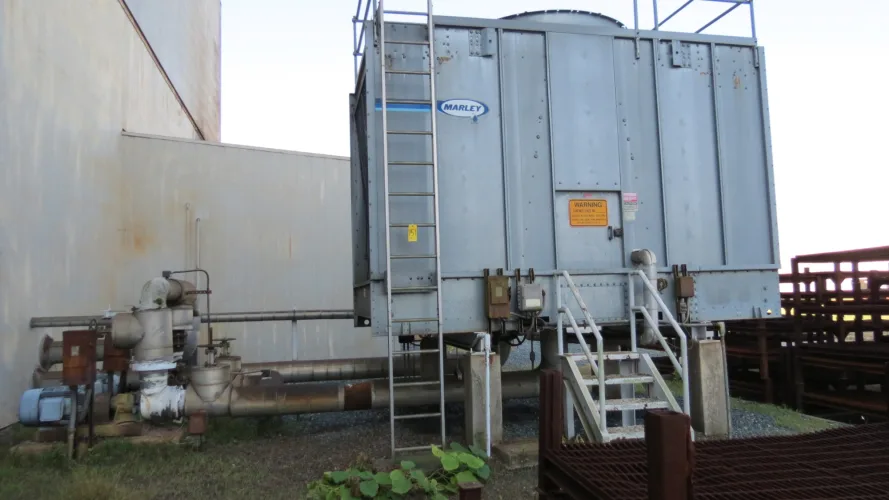 Photo #33 of SURPLUS METALWORKING EQUIPMENT & FURNACES, INCLUDING: 250-TON BLISS PRESS, HYDRAULIC PRESSES, 2004 LK CMM, WHEELABRATOR, ROTARY HEARTH, TEMPERING & HARDING OVENS,  BRIDGE MILL, BANDSAW, CHILLERS, FILTER PRESSES & COMPRESSORS.