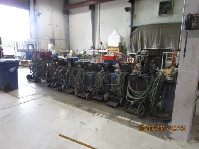 Photo #30 of FORMERLY OF NORTEK AIR SOLUTIONS, FEATURING: AMADA SHEAR, AMADA 20-TON TURRET PRESS, ROLL FORMER CORP ROOF PANEL ROLL FORMER, BOUCHERT SHEET METAL NOTCHER, MILLER WELDERS, OVERHEAD BRIDGE CRANES, ROLLING STOCK, COMPRESSORS, DRYERS & MUCH MORE.