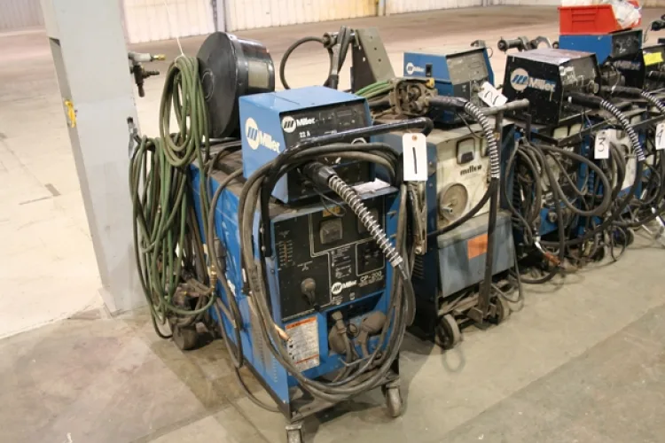 Photo #37 of FORMERLY OF NORTEK AIR SOLUTIONS, FEATURING: AMADA SHEAR, AMADA 20-TON TURRET PRESS, ROLL FORMER CORP ROOF PANEL ROLL FORMER, BOUCHERT SHEET METAL NOTCHER, MILLER WELDERS, OVERHEAD BRIDGE CRANES, ROLLING STOCK, COMPRESSORS, DRYERS & MUCH MORE.