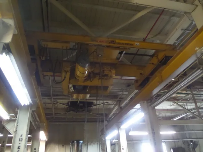 Photo #60 of FORMERLY OF NORTEK AIR SOLUTIONS, FEATURING: AMADA SHEAR, AMADA 20-TON TURRET PRESS, ROLL FORMER CORP ROOF PANEL ROLL FORMER, BOUCHERT SHEET METAL NOTCHER, MILLER WELDERS, OVERHEAD BRIDGE CRANES, ROLLING STOCK, COMPRESSORS, DRYERS & MUCH MORE.