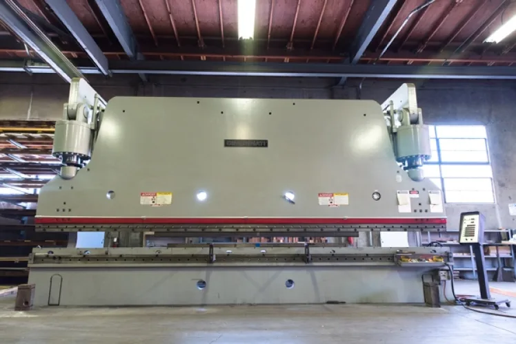 Photo #12 of OWNER RETIRING, WELL MAINTAINED & PRIDE OF OWNERSHIP FABRICATION SHOP - ASSETS OF KRUSE METALS MANUFACTURING CO., FEATURING: 750-TON X 24' CINCINNATI HYDRAULIC PRESS BRAKE, CINCINNATI POWER SHEARS, PINCH POWER ROLLS, NOTCHERS, ROLLING STOCK, TOOLROOM &