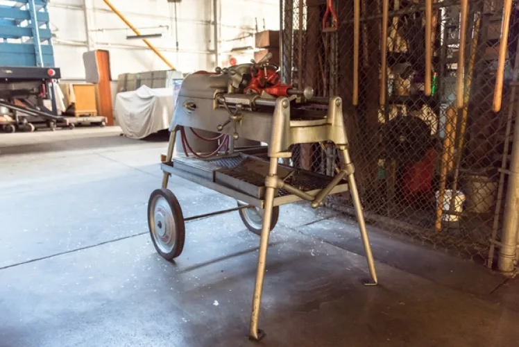 Photo #25 of OWNER RETIRING, WELL MAINTAINED & PRIDE OF OWNERSHIP FABRICATION SHOP - ASSETS OF KRUSE METALS MANUFACTURING CO., FEATURING: 750-TON X 24' CINCINNATI HYDRAULIC PRESS BRAKE, CINCINNATI POWER SHEARS, PINCH POWER ROLLS, NOTCHERS, ROLLING STOCK, TOOLROOM &