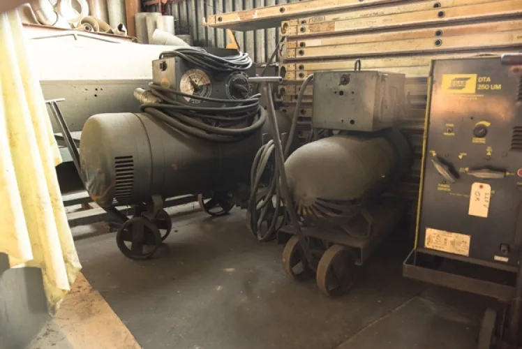 Photo #27 of OWNER RETIRING, WELL MAINTAINED & PRIDE OF OWNERSHIP FABRICATION SHOP - ASSETS OF KRUSE METALS MANUFACTURING CO., FEATURING: 750-TON X 24' CINCINNATI HYDRAULIC PRESS BRAKE, CINCINNATI POWER SHEARS, PINCH POWER ROLLS, NOTCHERS, ROLLING STOCK, TOOLROOM &