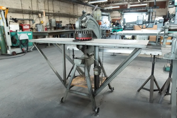 Photo #31 of OWNER RETIRING, WELL MAINTAINED & PRIDE OF OWNERSHIP FABRICATION SHOP - ASSETS OF KRUSE METALS MANUFACTURING CO., FEATURING: 750-TON X 24' CINCINNATI HYDRAULIC PRESS BRAKE, CINCINNATI POWER SHEARS, PINCH POWER ROLLS, NOTCHERS, ROLLING STOCK, TOOLROOM &