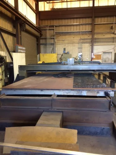 Photo #16 of SHORT NOTICE SALE -  2007 10' X 21' C & G CROSSFIRE ULTRACUT 300 PLASMA SYSTEM, PACIFIC & CINCINNATI PRESS BRAKES, CHURCHILL & TIMESAVER GRINDERS, SAWS, SHEAR, LATHE, MILLS & MUCH MORE