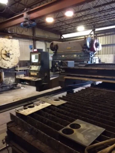 Photo #19 of SHORT NOTICE SALE -  2007 10' X 21' C & G CROSSFIRE ULTRACUT 300 PLASMA SYSTEM, PACIFIC & CINCINNATI PRESS BRAKES, CHURCHILL & TIMESAVER GRINDERS, SAWS, SHEAR, LATHE, MILLS & MUCH MORE