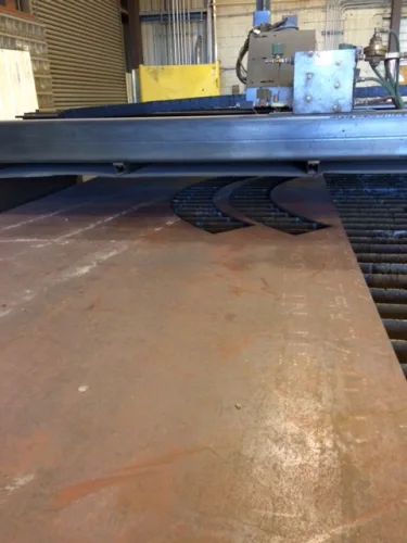 Photo #26 of SHORT NOTICE SALE -  2007 10' X 21' C & G CROSSFIRE ULTRACUT 300 PLASMA SYSTEM, PACIFIC & CINCINNATI PRESS BRAKES, CHURCHILL & TIMESAVER GRINDERS, SAWS, SHEAR, LATHE, MILLS & MUCH MORE