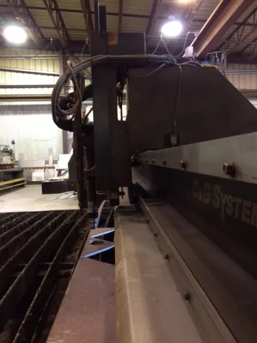 Photo #28 of SHORT NOTICE SALE -  2007 10' X 21' C & G CROSSFIRE ULTRACUT 300 PLASMA SYSTEM, PACIFIC & CINCINNATI PRESS BRAKES, CHURCHILL & TIMESAVER GRINDERS, SAWS, SHEAR, LATHE, MILLS & MUCH MORE