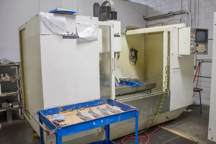 Photo #5 of COMPLETE CLOSURE OF A MULTI-MILLION DOLLAR STATE-OF-THE-ART 5-AXIS CNC AEROSPACE FACILITY - SHEFFIELD MANUFACTURING, INC., FEATURING: 5 AXIS VERTICAL MACHINING CENTERS, PROFILERS, BRIDGE MILLS, MILLING MACHINES, BRAKES, LATHES, TURRET PUNCH PRESS,