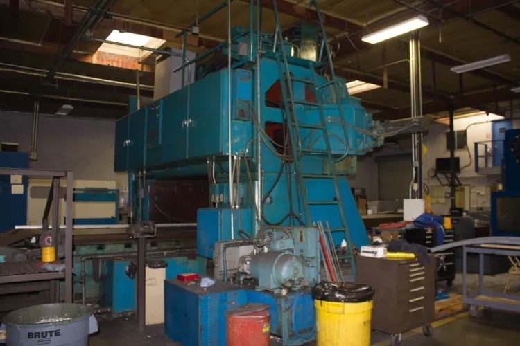 Photo #10 of COMPLETE CLOSURE OF A MULTI-MILLION DOLLAR STATE-OF-THE-ART 5-AXIS CNC AEROSPACE FACILITY - SHEFFIELD MANUFACTURING, INC., FEATURING: 5 AXIS VERTICAL MACHINING CENTERS, PROFILERS, BRIDGE MILLS, MILLING MACHINES, BRAKES, LATHES, TURRET PUNCH PRESS,