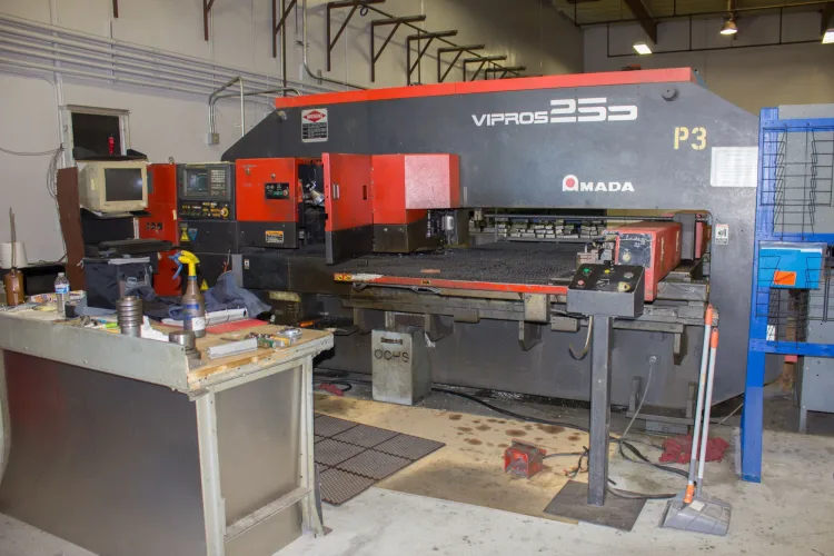 Photo #15 of COMPLETE CLOSURE OF A MULTI-MILLION DOLLAR STATE-OF-THE-ART 5-AXIS CNC AEROSPACE FACILITY - SHEFFIELD MANUFACTURING, INC., FEATURING: 5 AXIS VERTICAL MACHINING CENTERS, PROFILERS, BRIDGE MILLS, MILLING MACHINES, BRAKES, LATHES, TURRET PUNCH PRESS,