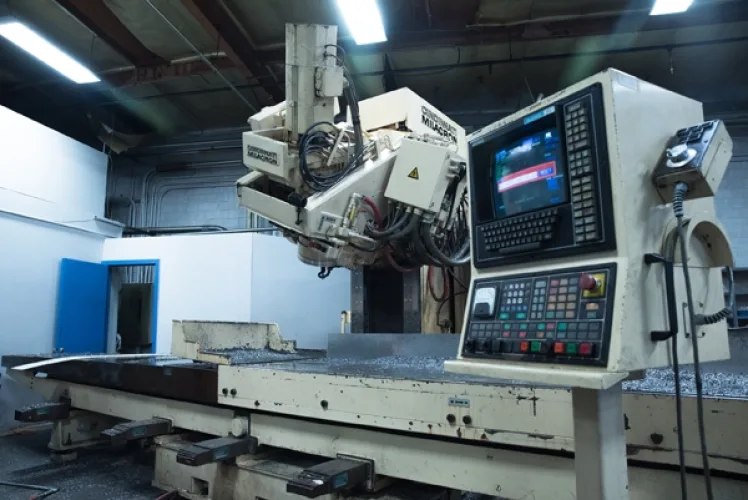 Photo #36 of COMPLETE CLOSURE OF A MULTI-MILLION DOLLAR STATE-OF-THE-ART 5-AXIS CNC AEROSPACE FACILITY - SHEFFIELD MANUFACTURING, INC., FEATURING: 5 AXIS VERTICAL MACHINING CENTERS, PROFILERS, BRIDGE MILLS, MILLING MACHINES, BRAKES, LATHES, TURRET PUNCH PRESS,