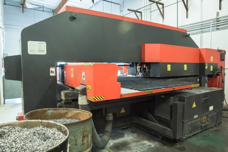 Photo #39 of COMPLETE CLOSURE OF A MULTI-MILLION DOLLAR STATE-OF-THE-ART 5-AXIS CNC AEROSPACE FACILITY - SHEFFIELD MANUFACTURING, INC., FEATURING: 5 AXIS VERTICAL MACHINING CENTERS, PROFILERS, BRIDGE MILLS, MILLING MACHINES, BRAKES, LATHES, TURRET PUNCH PRESS,