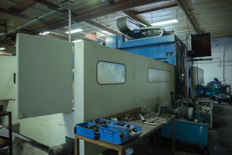 Photo #50 of COMPLETE CLOSURE OF A MULTI-MILLION DOLLAR STATE-OF-THE-ART 5-AXIS CNC AEROSPACE FACILITY - SHEFFIELD MANUFACTURING, INC., FEATURING: 5 AXIS VERTICAL MACHINING CENTERS, PROFILERS, BRIDGE MILLS, MILLING MACHINES, BRAKES, LATHES, TURRET PUNCH PRESS,