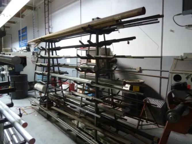 Photo #28 of GARRETT PRECISION, INC. - CNC VERTICAL MACHINING & TURNING CENTERS, VERTICAL MILLING MACHINES, LATHES, SAW, DRILL PRESS, LARGE ASSORTMENT OF RAW STEEL & MUCH MORE