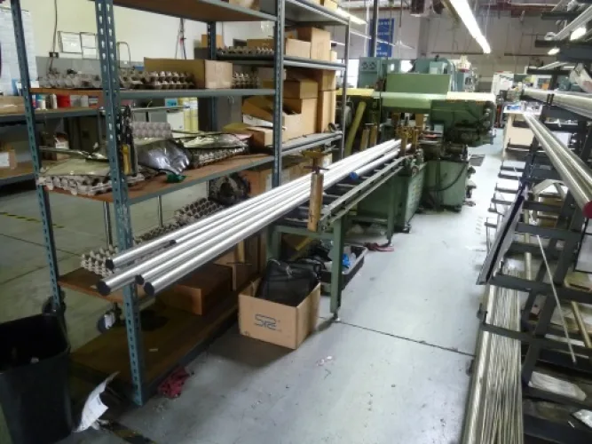 Photo #29 of GARRETT PRECISION, INC. - CNC VERTICAL MACHINING & TURNING CENTERS, VERTICAL MILLING MACHINES, LATHES, SAW, DRILL PRESS, LARGE ASSORTMENT OF RAW STEEL & MUCH MORE
