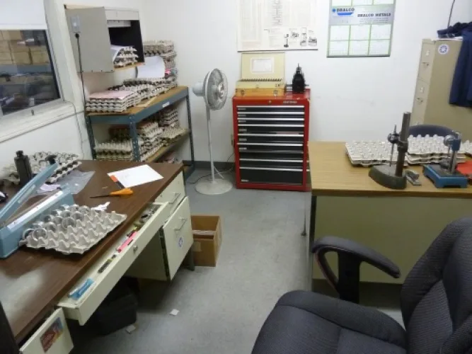 Photo #36 of GARRETT PRECISION, INC. - CNC VERTICAL MACHINING & TURNING CENTERS, VERTICAL MILLING MACHINES, LATHES, SAW, DRILL PRESS, LARGE ASSORTMENT OF RAW STEEL & MUCH MORE