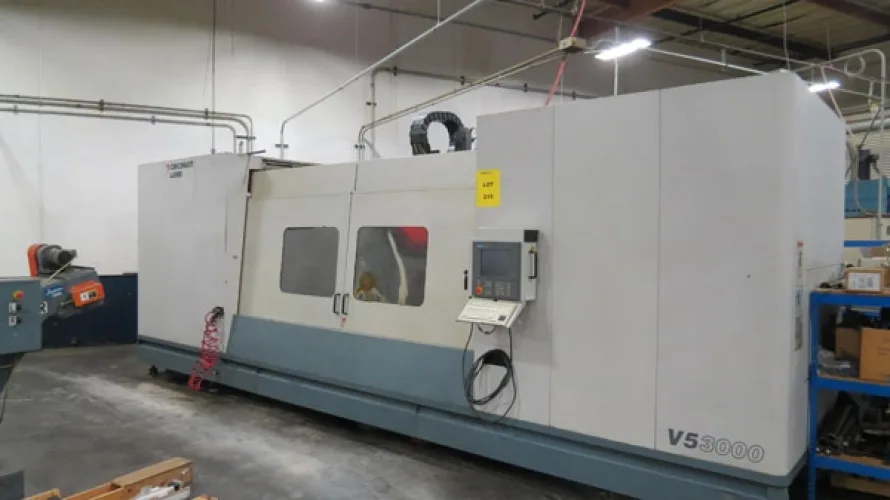 Photo #28 of CINCINNATI & KASUGA 3, 4 & 5 AXIS CNC VERTICAL & HORIZONTAL MACHINING CENTERS LATE AS 2005, SPARE PARTS, INCLUDING SPINDLES, BALL SCREWS & LINEAR RAILS & 1997 GIDDINGS & LEWIS CMM