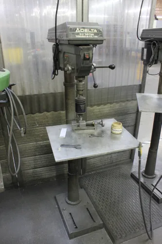 Photo #25 of SURPLUS TO HAECO AMERICAS - FEATURING: 2005 HAAS MDC-500 CNC VERTICAL MACHINING CENTER, GORGEOUS 75 TON BLISS VARI-SPEED OBI PUNCH PRESS, 60 TON ROUSELLE OBI PUNCH PRESS, SAMCO CLICKER PRESS,MILLING MACHINES, DRILL PRESSES, GRINDERS, (11) SEWING MACHINES,