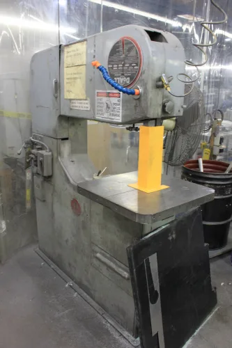 Photo #34 of SURPLUS TO HAECO AMERICAS - FEATURING: 2005 HAAS MDC-500 CNC VERTICAL MACHINING CENTER, GORGEOUS 75 TON BLISS VARI-SPEED OBI PUNCH PRESS, 60 TON ROUSELLE OBI PUNCH PRESS, SAMCO CLICKER PRESS,MILLING MACHINES, DRILL PRESSES, GRINDERS, (11) SEWING MACHINES,