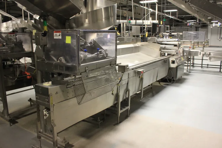 Photo #5 of BAKING & PACKAGING EQUIPMENT FORMERLY OF NESTLE: (2) CPM WOLVERINE 4-ZONE AIR IMPINGEMENT OVENS & (6) FUJI MODEL FW3700 HORIZONTAL FLOW WRAPPERS