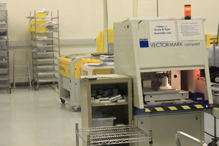 Photo #68 of SURPLUS TO THE CONTINUING OPERTIONS OF ALPHATEC SPINE - A GLOBAL MEDICAL TECHNOLOGY COMPANY FOCUSED ON ADDRESSING DISORDERS OF THE SPINE: EXTREMELY WELL MAINTAINED CNC SWISS TYPE SCREW MACHINES, 3, 4 & 5-AXIS VMC'S, LATHES, CMM'S, EDM &
