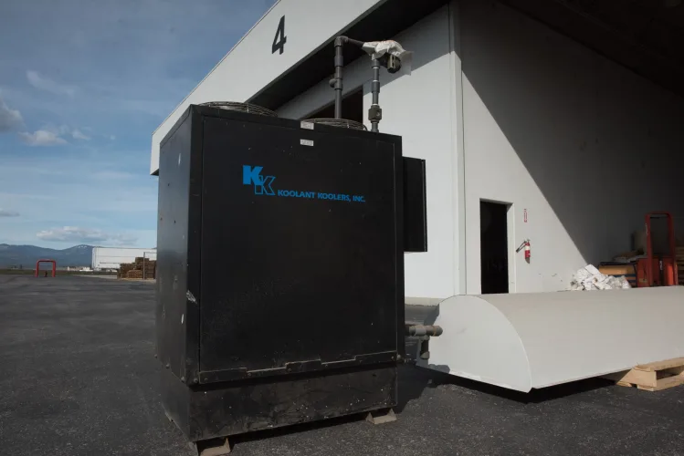 Photo #8 of ASSETS FORMERLY OF KIMBALL INTERNATIONAL: 60" X 12-GA. IOWA PRECISION SLEAR LINE, 10' x 300 TON CINCINNATI PRESS BRAKE, 45 TON BLISS OBI PUNCH PRESS, 35 TON KOMATSU GAP FRAME PRESS, LIKE NEW BANNER SPOT WELDER, LANTECH STRETCH WRAPPER,