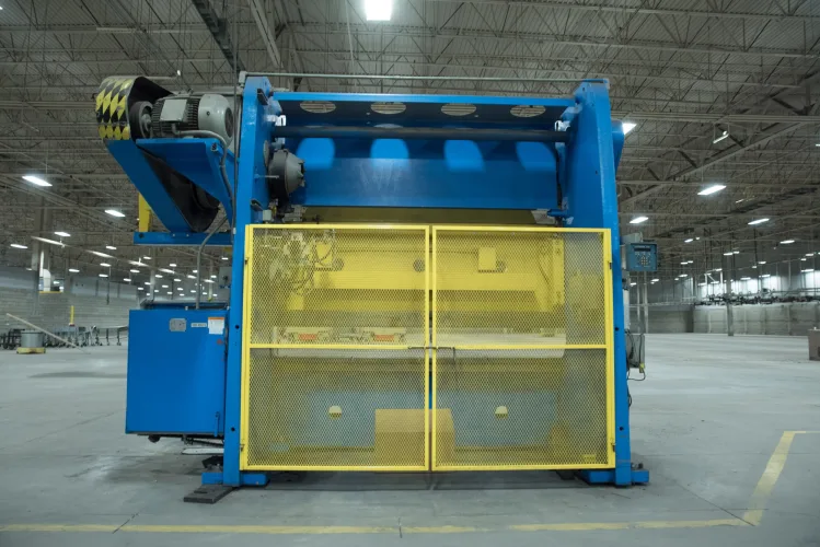 Photo #58 of ASSETS FORMERLY OF KIMBALL INTERNATIONAL: 60" X 12-GA. IOWA PRECISION SLEAR LINE, 10' x 300 TON CINCINNATI PRESS BRAKE, 45 TON BLISS OBI PUNCH PRESS, 35 TON KOMATSU GAP FRAME PRESS, LIKE NEW BANNER SPOT WELDER, LANTECH STRETCH WRAPPER,