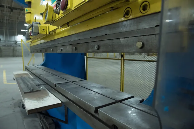 Photo #62 of ASSETS FORMERLY OF KIMBALL INTERNATIONAL: 60" X 12-GA. IOWA PRECISION SLEAR LINE, 10' x 300 TON CINCINNATI PRESS BRAKE, 45 TON BLISS OBI PUNCH PRESS, 35 TON KOMATSU GAP FRAME PRESS, LIKE NEW BANNER SPOT WELDER, LANTECH STRETCH WRAPPER,