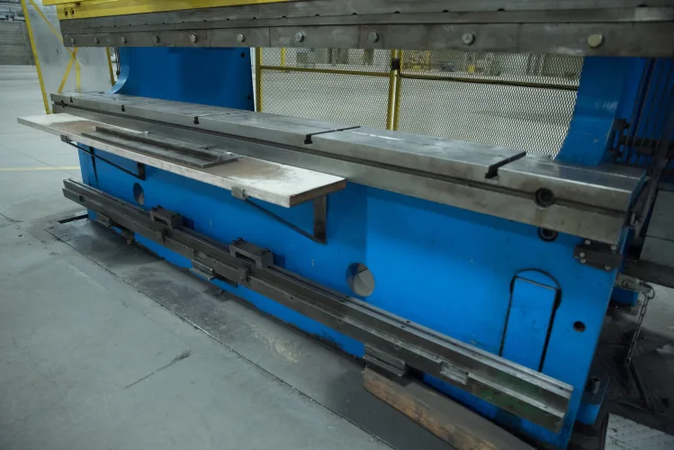 Photo #64 of ASSETS FORMERLY OF KIMBALL INTERNATIONAL: 60" X 12-GA. IOWA PRECISION SLEAR LINE, 10' x 300 TON CINCINNATI PRESS BRAKE, 45 TON BLISS OBI PUNCH PRESS, 35 TON KOMATSU GAP FRAME PRESS, LIKE NEW BANNER SPOT WELDER, LANTECH STRETCH WRAPPER,