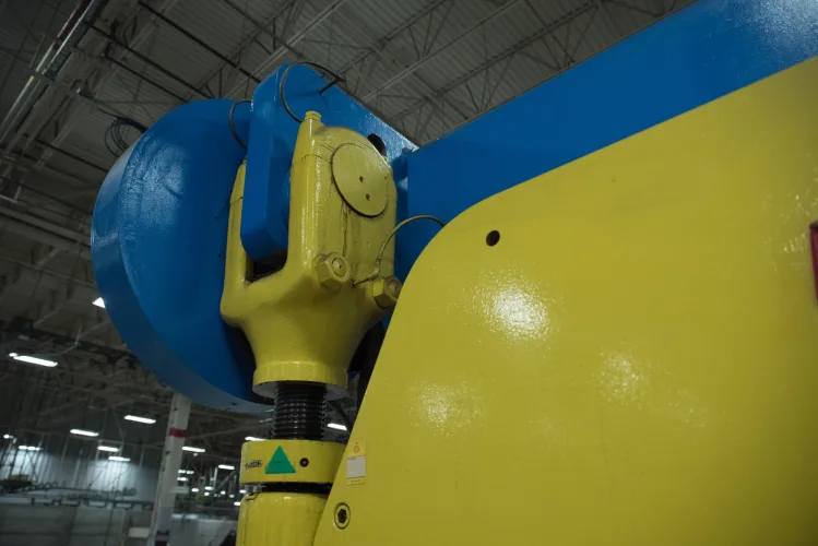 Photo #65 of ASSETS FORMERLY OF KIMBALL INTERNATIONAL: 60" X 12-GA. IOWA PRECISION SLEAR LINE, 10' x 300 TON CINCINNATI PRESS BRAKE, 45 TON BLISS OBI PUNCH PRESS, 35 TON KOMATSU GAP FRAME PRESS, LIKE NEW BANNER SPOT WELDER, LANTECH STRETCH WRAPPER,
