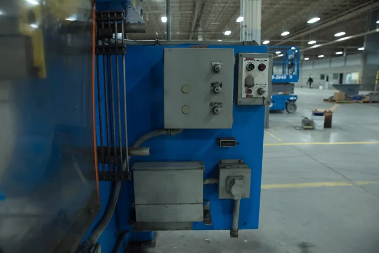 Photo #66 of ASSETS FORMERLY OF KIMBALL INTERNATIONAL: 60" X 12-GA. IOWA PRECISION SLEAR LINE, 10' x 300 TON CINCINNATI PRESS BRAKE, 45 TON BLISS OBI PUNCH PRESS, 35 TON KOMATSU GAP FRAME PRESS, LIKE NEW BANNER SPOT WELDER, LANTECH STRETCH WRAPPER,