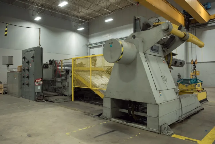 Photo #71 of ASSETS FORMERLY OF KIMBALL INTERNATIONAL: 60" X 12-GA. IOWA PRECISION SLEAR LINE, 10' x 300 TON CINCINNATI PRESS BRAKE, 45 TON BLISS OBI PUNCH PRESS, 35 TON KOMATSU GAP FRAME PRESS, LIKE NEW BANNER SPOT WELDER, LANTECH STRETCH WRAPPER,