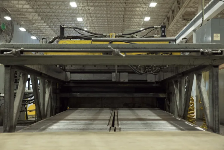 Photo #80 of ASSETS FORMERLY OF KIMBALL INTERNATIONAL: 60" X 12-GA. IOWA PRECISION SLEAR LINE, 10' x 300 TON CINCINNATI PRESS BRAKE, 45 TON BLISS OBI PUNCH PRESS, 35 TON KOMATSU GAP FRAME PRESS, LIKE NEW BANNER SPOT WELDER, LANTECH STRETCH WRAPPER,
