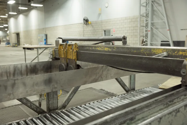 Photo #85 of ASSETS FORMERLY OF KIMBALL INTERNATIONAL: 60" X 12-GA. IOWA PRECISION SLEAR LINE, 10' x 300 TON CINCINNATI PRESS BRAKE, 45 TON BLISS OBI PUNCH PRESS, 35 TON KOMATSU GAP FRAME PRESS, LIKE NEW BANNER SPOT WELDER, LANTECH STRETCH WRAPPER,