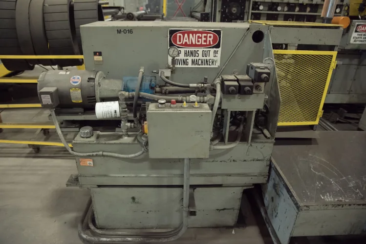 Photo #87 of ASSETS FORMERLY OF KIMBALL INTERNATIONAL: 60" X 12-GA. IOWA PRECISION SLEAR LINE, 10' x 300 TON CINCINNATI PRESS BRAKE, 45 TON BLISS OBI PUNCH PRESS, 35 TON KOMATSU GAP FRAME PRESS, LIKE NEW BANNER SPOT WELDER, LANTECH STRETCH WRAPPER,