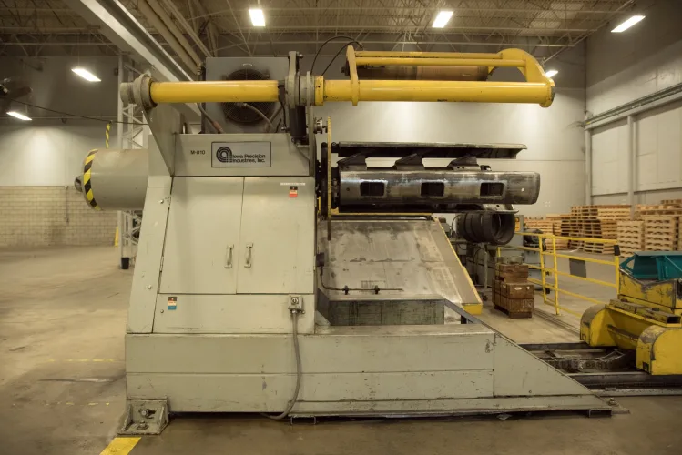 Photo #90 of ASSETS FORMERLY OF KIMBALL INTERNATIONAL: 60" X 12-GA. IOWA PRECISION SLEAR LINE, 10' x 300 TON CINCINNATI PRESS BRAKE, 45 TON BLISS OBI PUNCH PRESS, 35 TON KOMATSU GAP FRAME PRESS, LIKE NEW BANNER SPOT WELDER, LANTECH STRETCH WRAPPER,