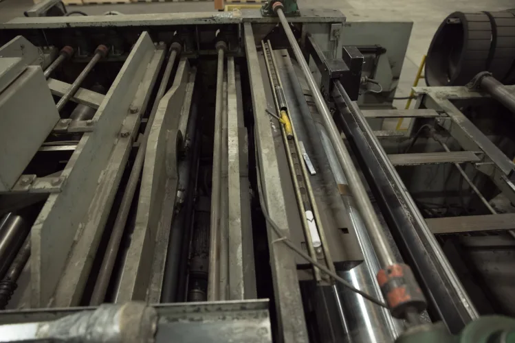 Photo #102 of ASSETS FORMERLY OF KIMBALL INTERNATIONAL: 60" X 12-GA. IOWA PRECISION SLEAR LINE, 10' x 300 TON CINCINNATI PRESS BRAKE, 45 TON BLISS OBI PUNCH PRESS, 35 TON KOMATSU GAP FRAME PRESS, LIKE NEW BANNER SPOT WELDER, LANTECH STRETCH WRAPPER,