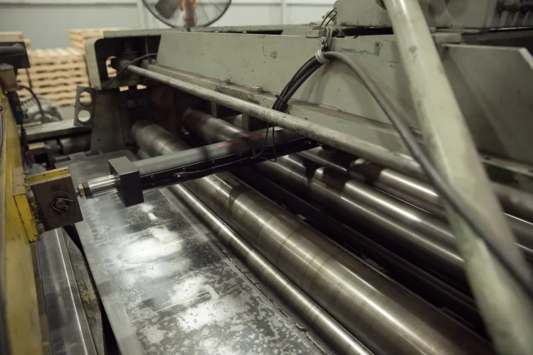 Photo #105 of ASSETS FORMERLY OF KIMBALL INTERNATIONAL: 60" X 12-GA. IOWA PRECISION SLEAR LINE, 10' x 300 TON CINCINNATI PRESS BRAKE, 45 TON BLISS OBI PUNCH PRESS, 35 TON KOMATSU GAP FRAME PRESS, LIKE NEW BANNER SPOT WELDER, LANTECH STRETCH WRAPPER,