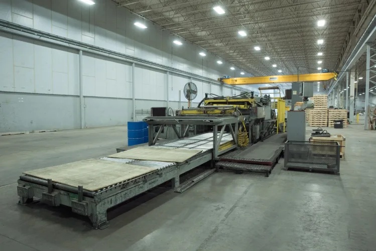 Photo #109 of ASSETS FORMERLY OF KIMBALL INTERNATIONAL: 60" X 12-GA. IOWA PRECISION SLEAR LINE, 10' x 300 TON CINCINNATI PRESS BRAKE, 45 TON BLISS OBI PUNCH PRESS, 35 TON KOMATSU GAP FRAME PRESS, LIKE NEW BANNER SPOT WELDER, LANTECH STRETCH WRAPPER,