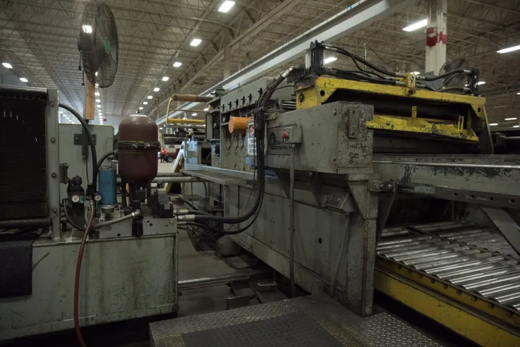 Photo #114 of ASSETS FORMERLY OF KIMBALL INTERNATIONAL: 60" X 12-GA. IOWA PRECISION SLEAR LINE, 10' x 300 TON CINCINNATI PRESS BRAKE, 45 TON BLISS OBI PUNCH PRESS, 35 TON KOMATSU GAP FRAME PRESS, LIKE NEW BANNER SPOT WELDER, LANTECH STRETCH WRAPPER,
