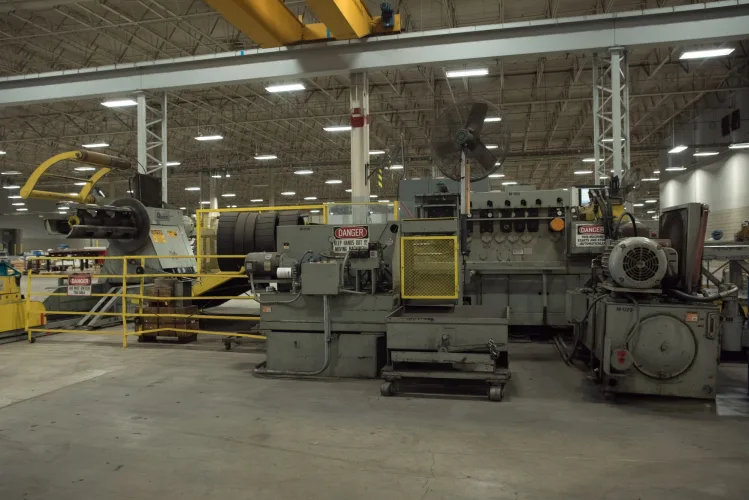 Photo #115 of ASSETS FORMERLY OF KIMBALL INTERNATIONAL: 60" X 12-GA. IOWA PRECISION SLEAR LINE, 10' x 300 TON CINCINNATI PRESS BRAKE, 45 TON BLISS OBI PUNCH PRESS, 35 TON KOMATSU GAP FRAME PRESS, LIKE NEW BANNER SPOT WELDER, LANTECH STRETCH WRAPPER,