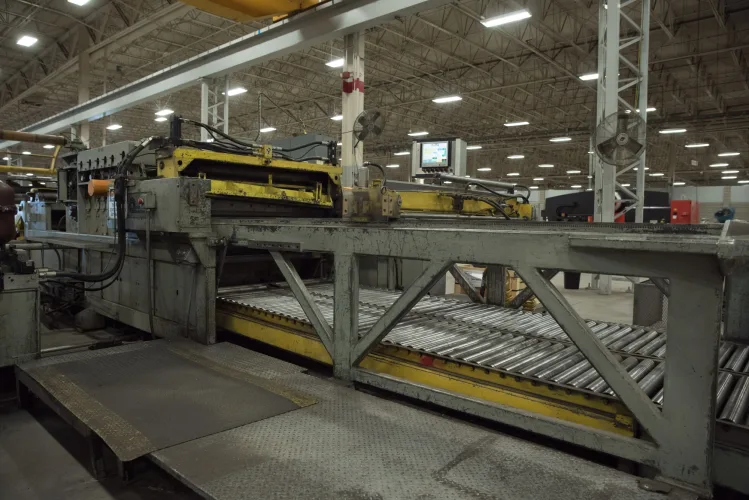Photo #116 of ASSETS FORMERLY OF KIMBALL INTERNATIONAL: 60" X 12-GA. IOWA PRECISION SLEAR LINE, 10' x 300 TON CINCINNATI PRESS BRAKE, 45 TON BLISS OBI PUNCH PRESS, 35 TON KOMATSU GAP FRAME PRESS, LIKE NEW BANNER SPOT WELDER, LANTECH STRETCH WRAPPER,