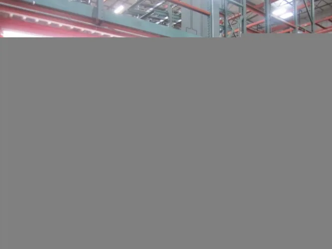 Photo #19 of APPROX. (640) SECTIONS OF INTERLAKE 30 TEARDROP PALLET RACKING & GRAVITY FLOW RACKING, INCLINE & DECLINE BELTED & POWERED ROLLER CONVEYORS, (10) CROWN ORDER PICKERS, REACH TRUCKS & ELECTRIC TRUCKS, (9) VARIOUS BATTERY CHARGERS & SPARE BATTERIES & MUCH