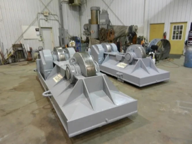 Photo #2 of WELDING EQUIPMENT - POWER TANK TURNING ROLLS & IDLERS, WELDING POSITIONERS & MANIPULATORS. 40-800 TON CAPACITY - ARONSON, RANSOME, PANDJIRIS, UNIQUE & CULLEN FREISTEDT