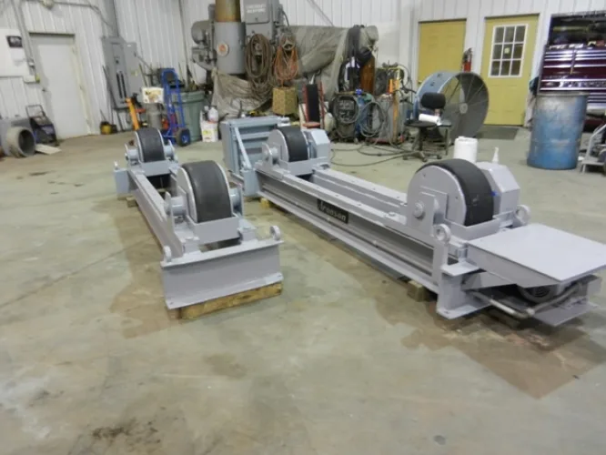 Photo #9 of WELDING EQUIPMENT - POWER TANK TURNING ROLLS & IDLERS, WELDING POSITIONERS & MANIPULATORS. 40-800 TON CAPACITY - ARONSON, RANSOME, PANDJIRIS, UNIQUE & CULLEN FREISTEDT