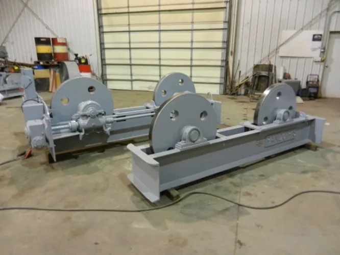 Photo #14 of WELDING EQUIPMENT - POWER TANK TURNING ROLLS & IDLERS, WELDING POSITIONERS & MANIPULATORS. 40-800 TON CAPACITY - ARONSON, RANSOME, PANDJIRIS, UNIQUE & CULLEN FREISTEDT